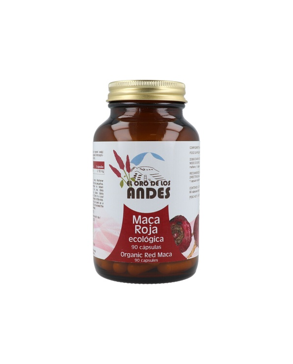 Maca roja 90caps eco el oro de los andes