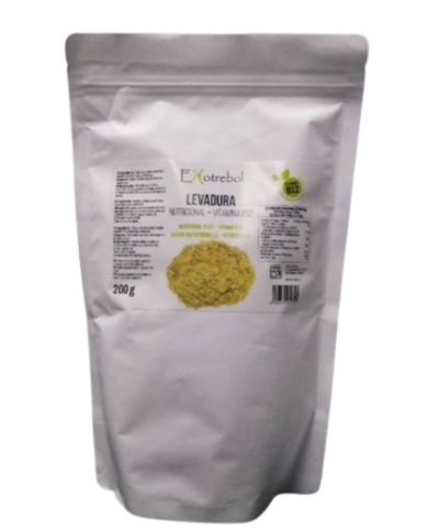 Levadura nutricional+b12 200gr ekotrebol