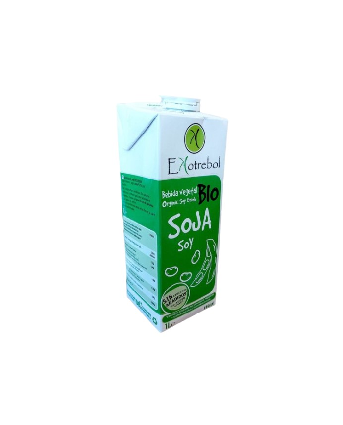 Bebida soja 1l bio ekotrebol