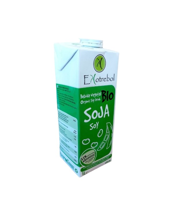 Bebida soja 1l bio ekotrebol