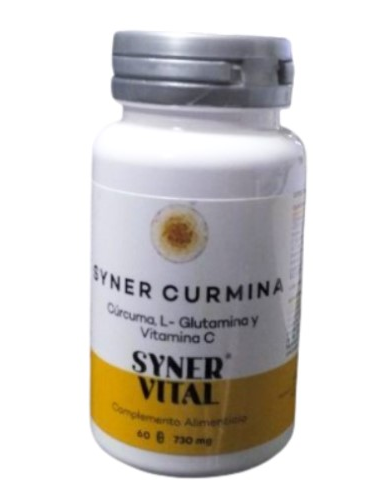 Curmina+glutamina+vit c 60 capsulas syner vital