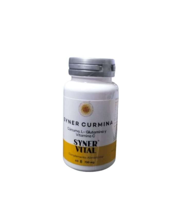 Curmina+glutamina+vit c 60 capsulas syner vital
