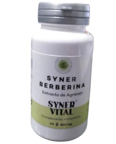Berberina extracto agracejo 90cap 500m syner vital