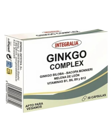 Ginkgo complex 30 capsulas integralia