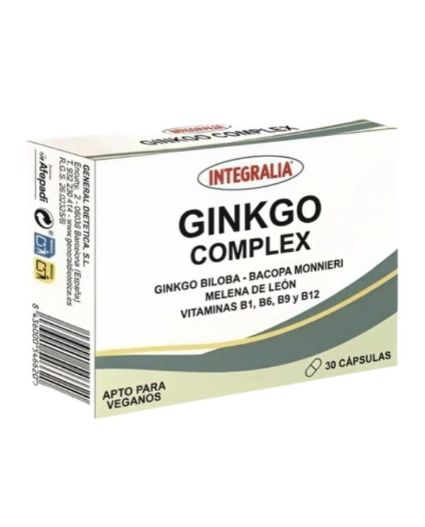 Ginkgo complex 30 capsulas integralia