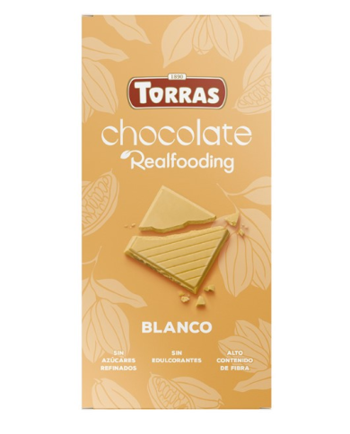 Chocolate blanco ralfooding 100gr torras