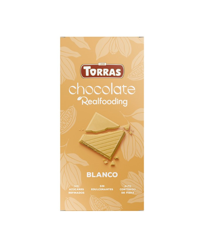Chocolate blanco ralfooding 100gr torras