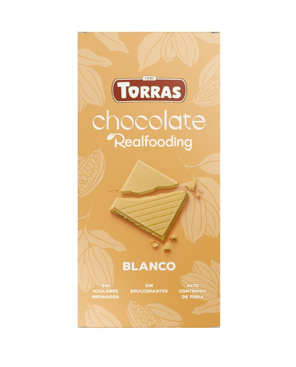 Chocolate blanco ralfooding 100gr torras