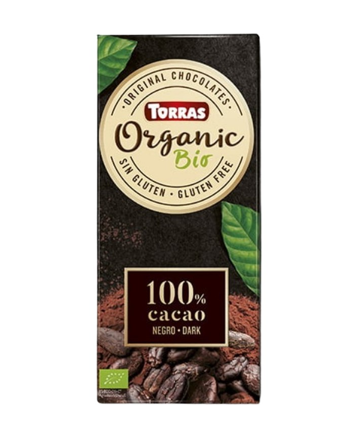 Chocolate organico negro 100% bio torras