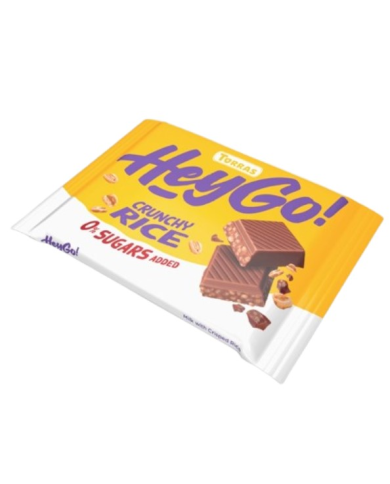 Heygo chocolate leche y arroz crujiente 60gr torra