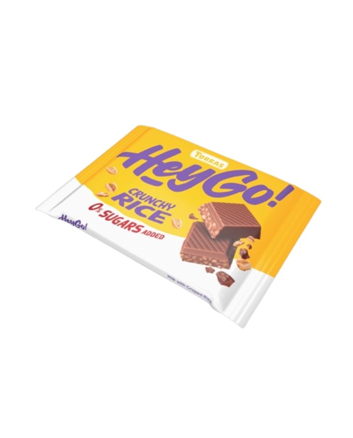 Heygo chocolate leche y arroz crujiente 60gr torra