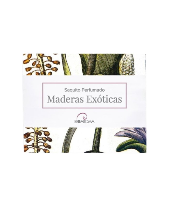 Saquito perfumado madera exotica 12.5 gr bioaroma