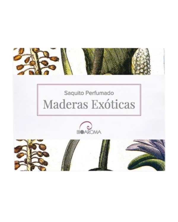 Saquito perfumado madera exotica 12.5 gr bioaroma