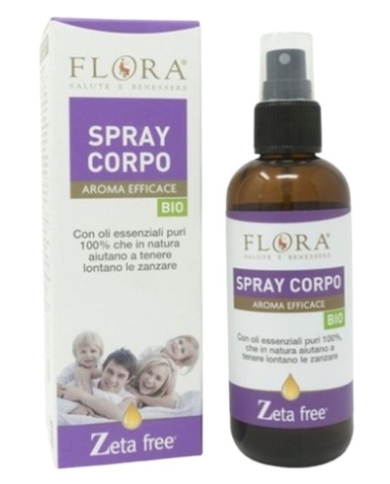 Spray corporal antimosquitos 100ml flora
