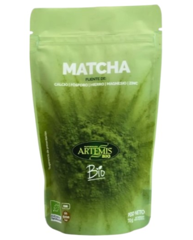 Matcha 70gr bio sin gluten artemis