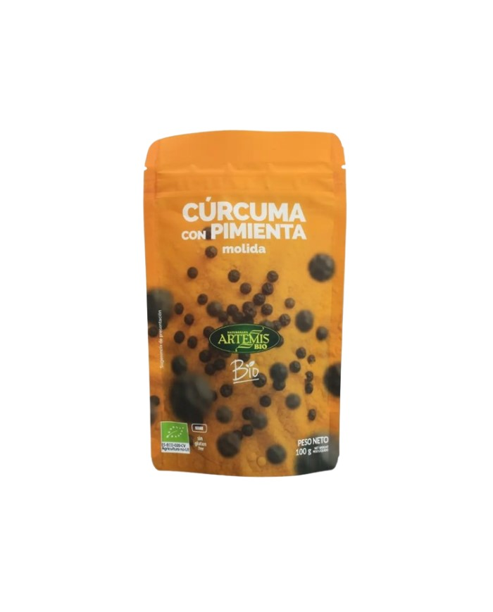 Curcuma pimienta molida 100gr s/g artemis