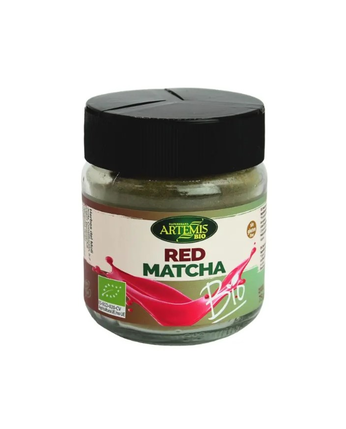Red matcha 75gr bio s/g bote cristal artemis