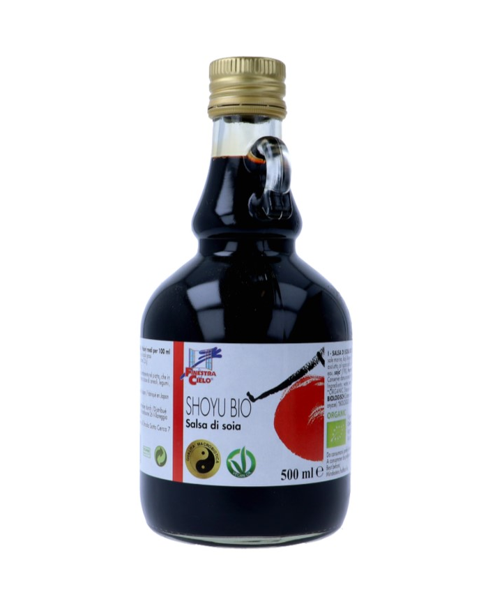 Salsa soja shoyu bio 500ml finestra sul cielo