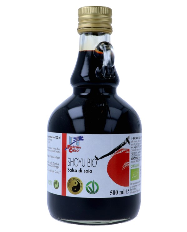 Salsa soja shoyu bio 500ml finestra sul cielo