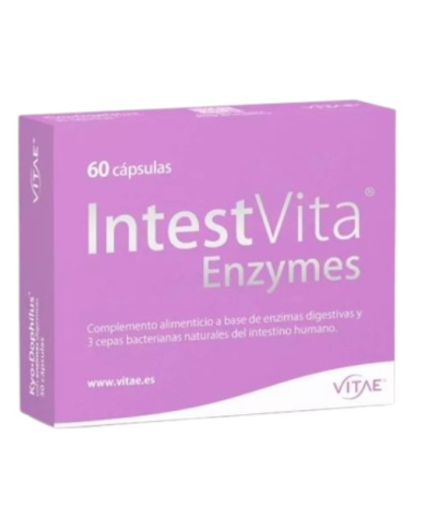 Intestvita enzymes 60 capsulas vitae