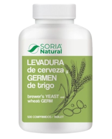 Levadura+germen 500comp soria natural