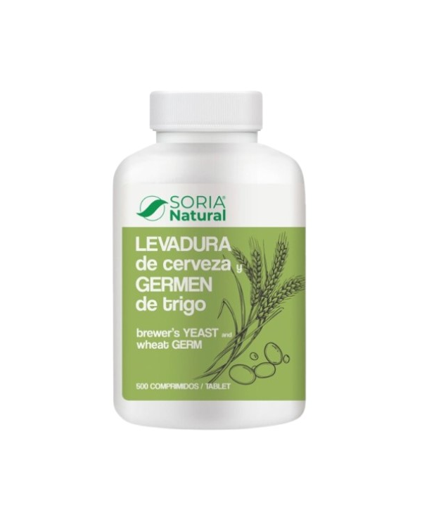 Levadura+germen 500comp soria natural