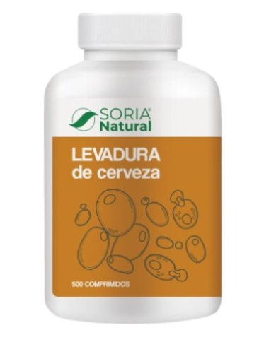 Levadura cerveza 500comp soria natural