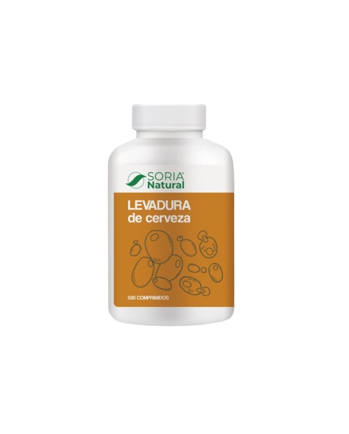 Levadura cerveza 500comp soria natural