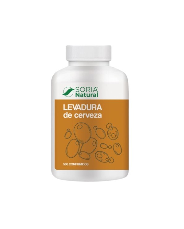 Levadura cerveza 500comp soria natural