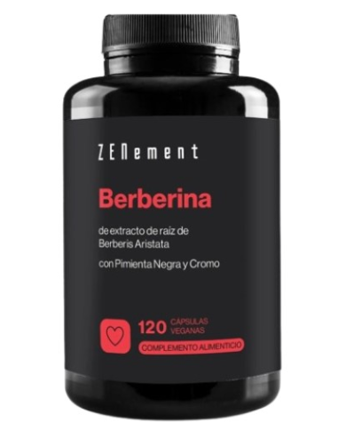 Berberina pimienta negra cromo 120 cap zenement