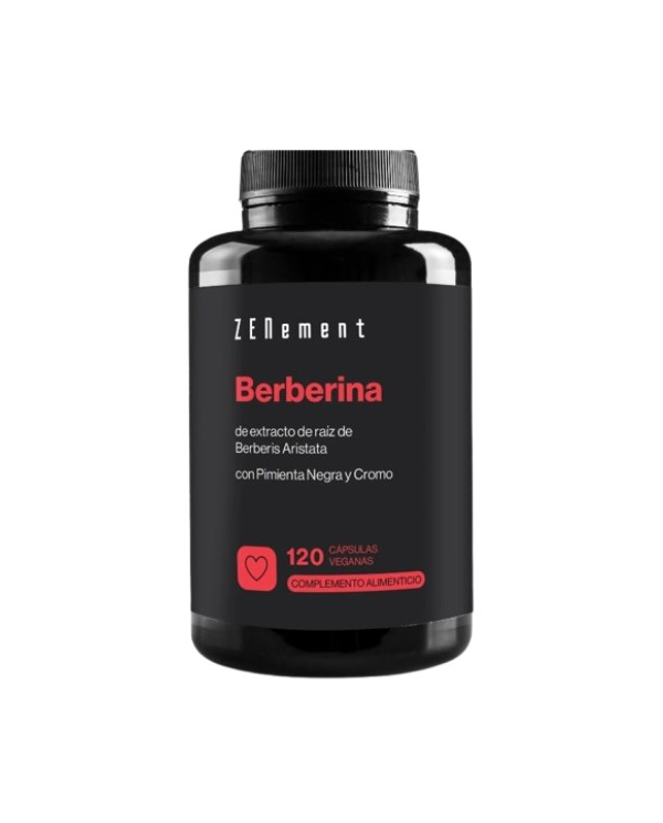 Berberina pimienta negra cromo 120 cap zenement