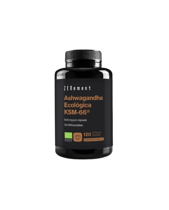 Ashwagandha ksm 66 120 cap 600mg bio zenement