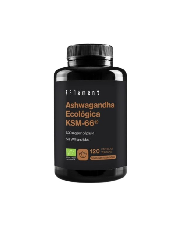 Ashwagandha ksm 66 120 cap 600mg bio zenement