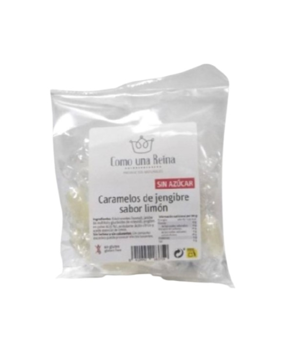 Caramelos jengibre limon 75gr s/a s/g como una re