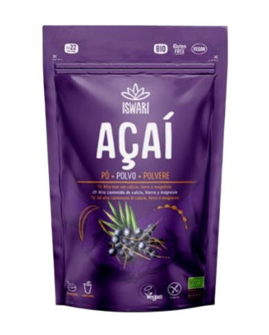 Acai polvo 70gr bio iswari