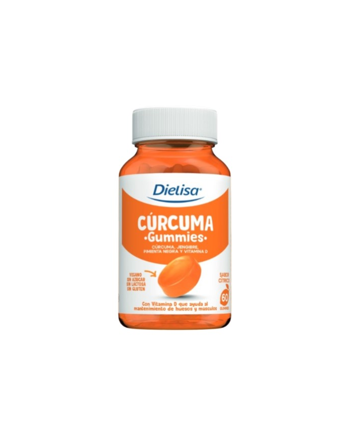 Curcuma sabor citrico 60 gummies dietisa