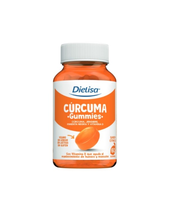 Curcuma sabor citrico 60 gummies dietisa