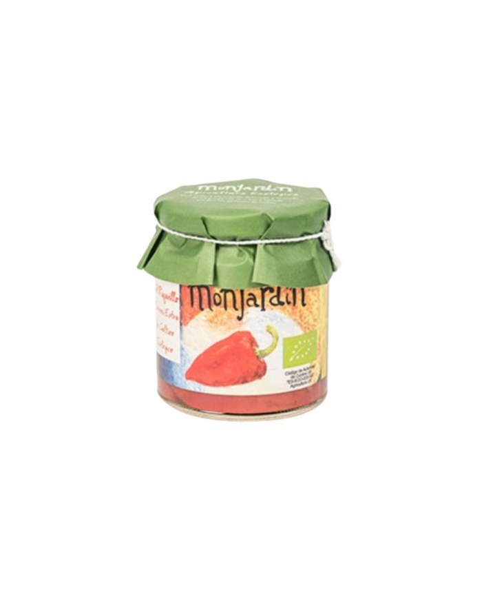 Pimientos piquillo enteros extra bio 220gr monjard