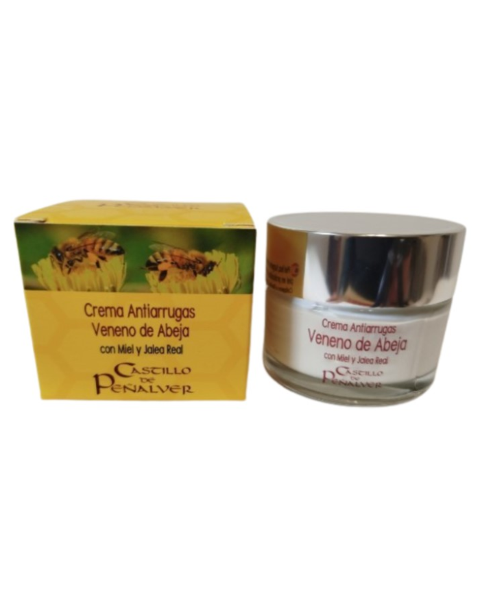 Crema anti arrugas veneno abeja 50ml castillo peña