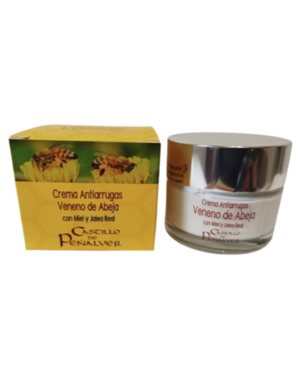 Crema anti arrugas veneno abeja 50ml castillo peña