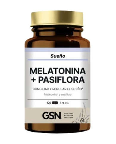 Melatonina + pasiflora 120cap.