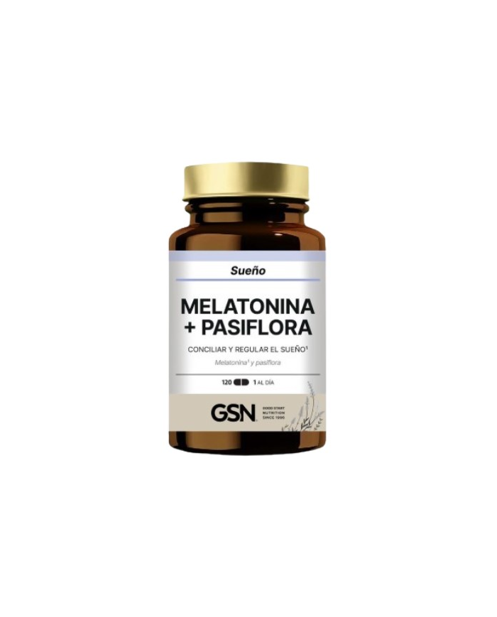 Melatonina + pasiflora 120cap.