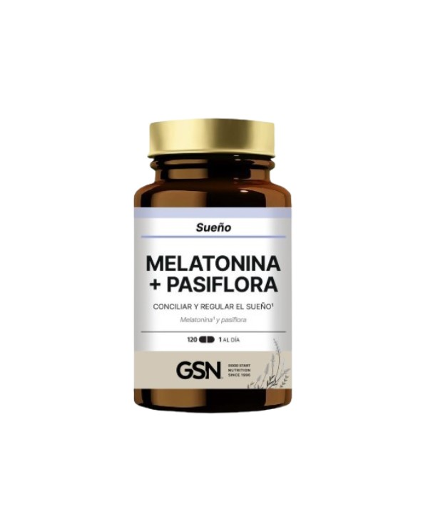 Melatonina + pasiflora 120cap.