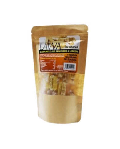 Caramelos jengibre limon con stevi 100gr s/a lavva
