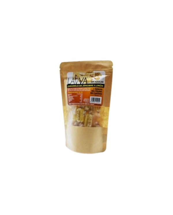 Caramelos jengibre limon con stevi 100gr s/a lavva