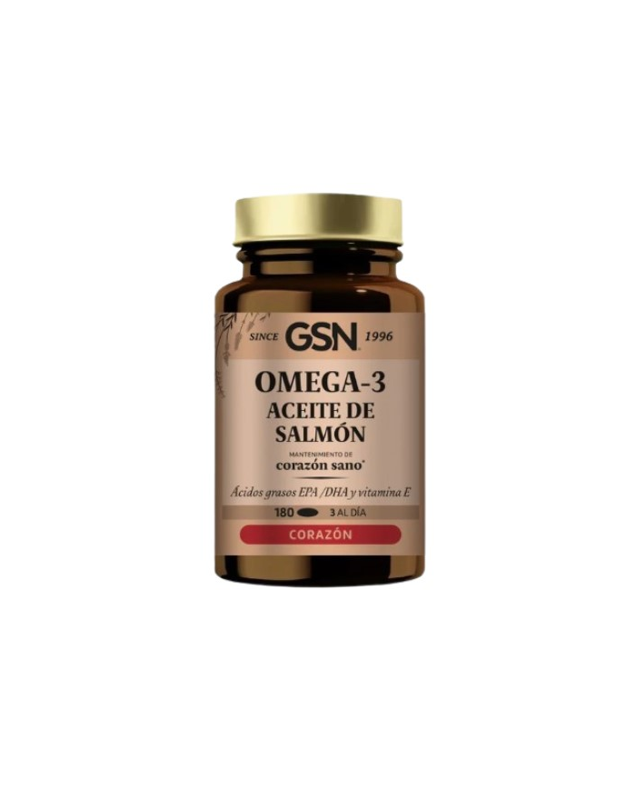 Aceite salmon omega 3 180 gsn