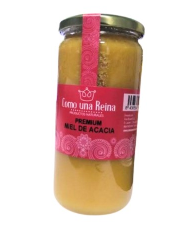 Miel acacia premium 1kg como una reina
