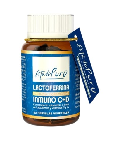 Lactoferrina inmuno c+d 30caps tongil