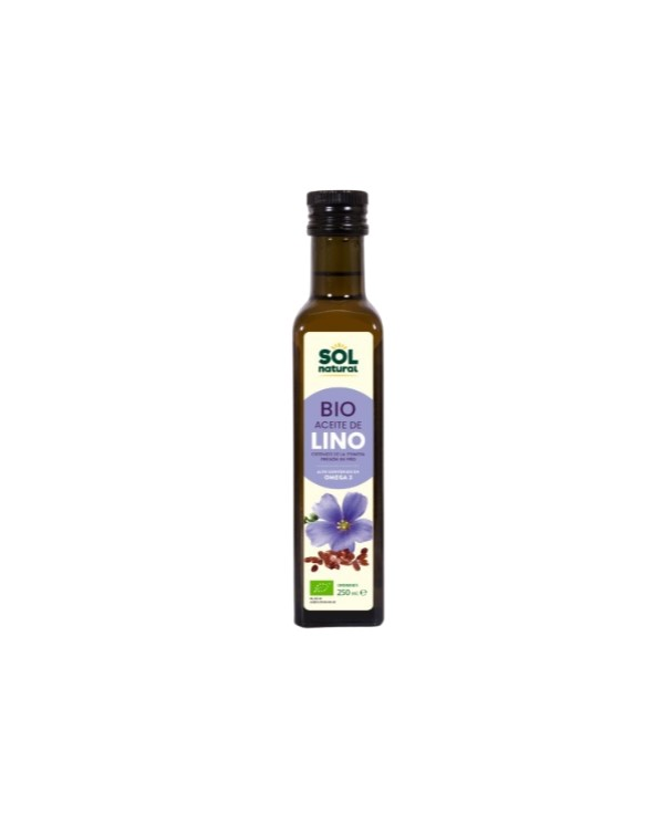 Aceite lino 250ml sol natural