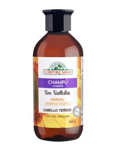 Champu sin sulfatos girasol cab. teñidos c/s